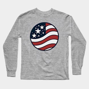 American Flag Long Sleeve T-Shirt